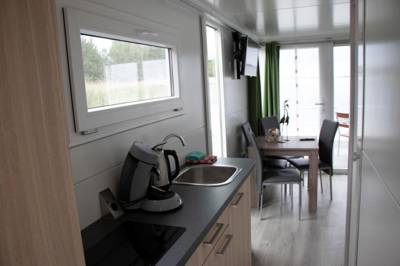 Houseboat Uitzicht Over Veluwemeer, Natuurlokatie, Prachtige Vergezichten Биддингхёйзен Экстерьер фото